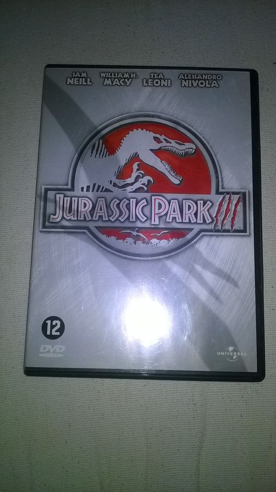 DVD  Jurassic Park III
Sam Neill 
2002
Excellent etat
En 5 Talange (57)