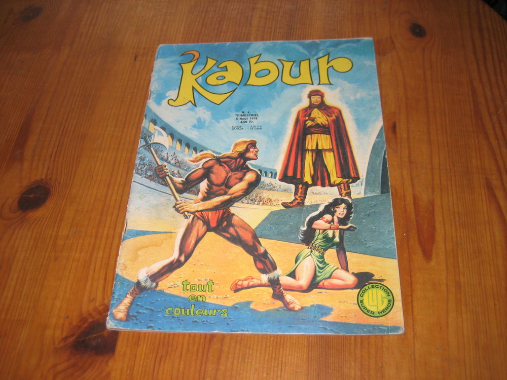 KABUR 4 LUG collection super-h�ros 1976 8 C�zy (89)