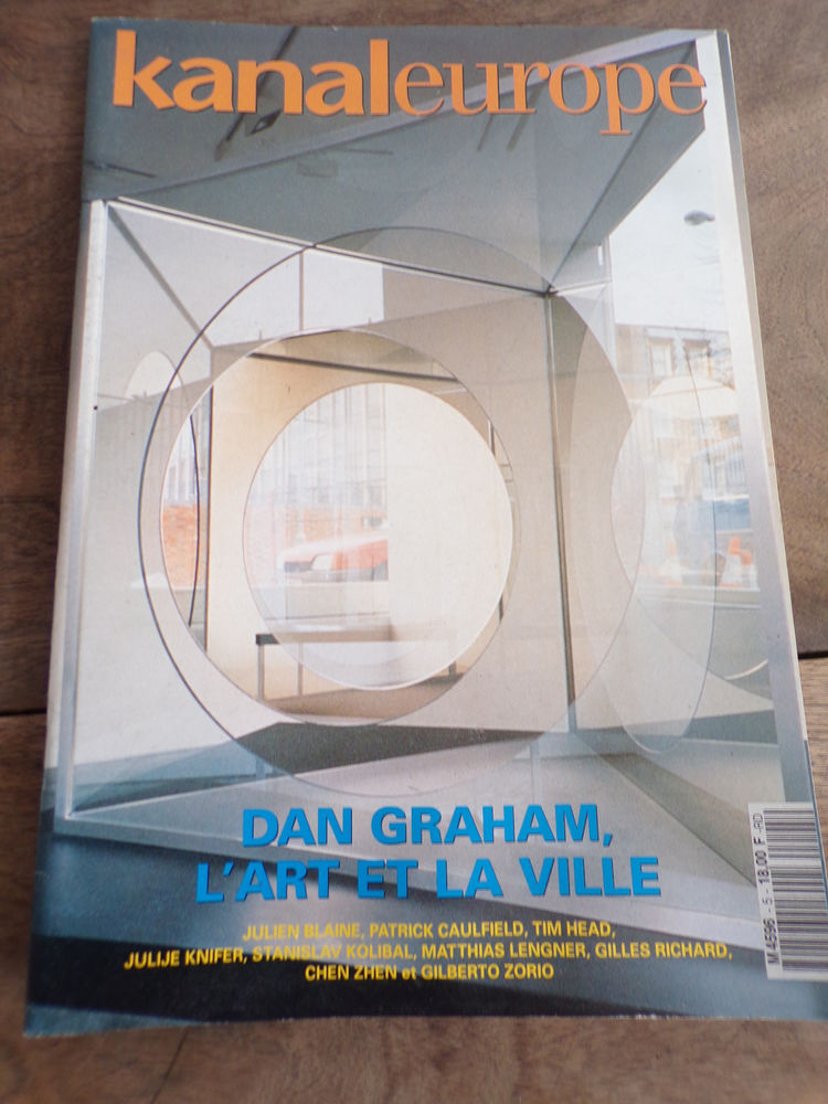 Kanaleurope revue d' art n� 5 Dan Graham 4 Laval (53)