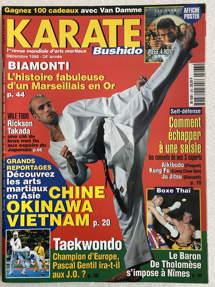 Karaté Bushido N°274 - Décembre 1999 - Livres