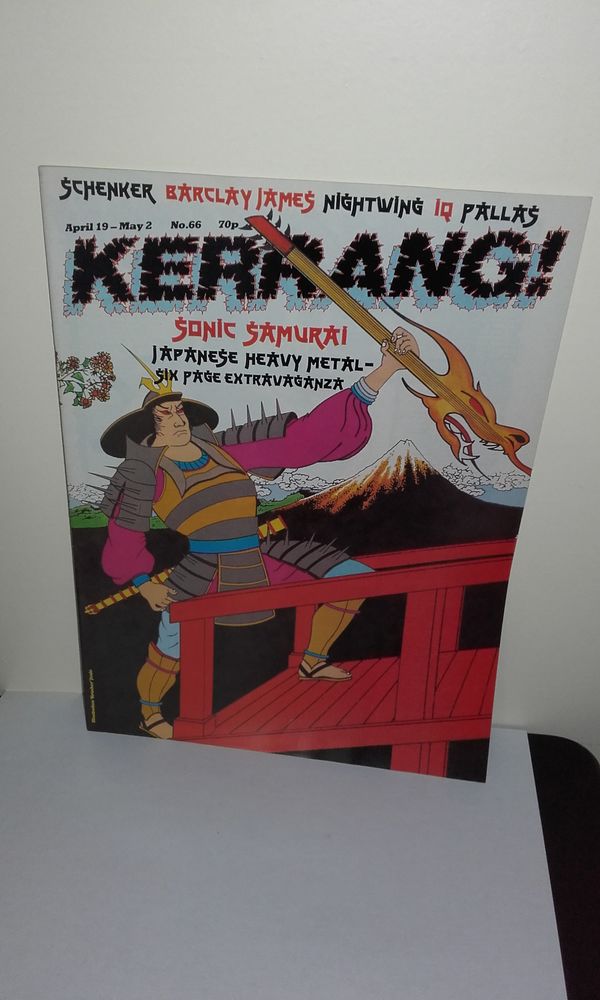 Kerrang N�66 - April 19 1984 (UK Magazine) avec Motley Crue 35 Angers (49)