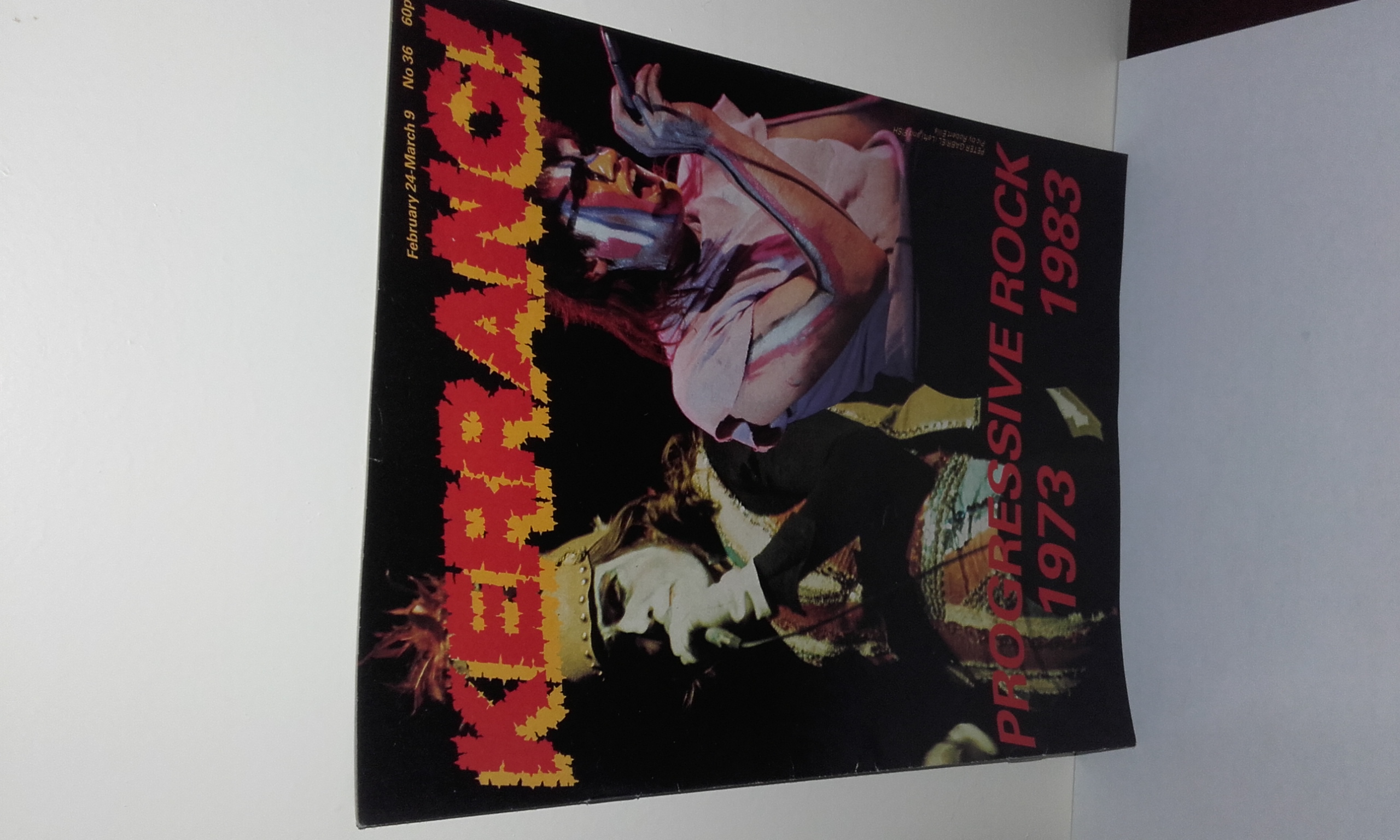 Kerrang N�36 - February 24 1983 (UK Magazine) avec Triumph 40 Angers (49)