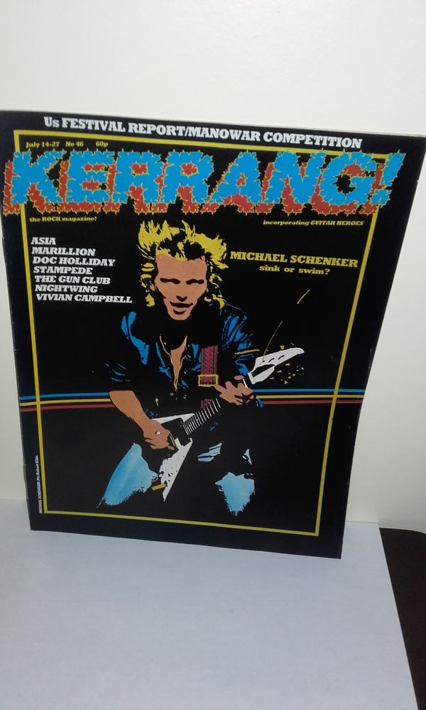 Kerrang N�46 - July 14 1983 (UK Magazine) avec M. Schenker 35 Angers (49)