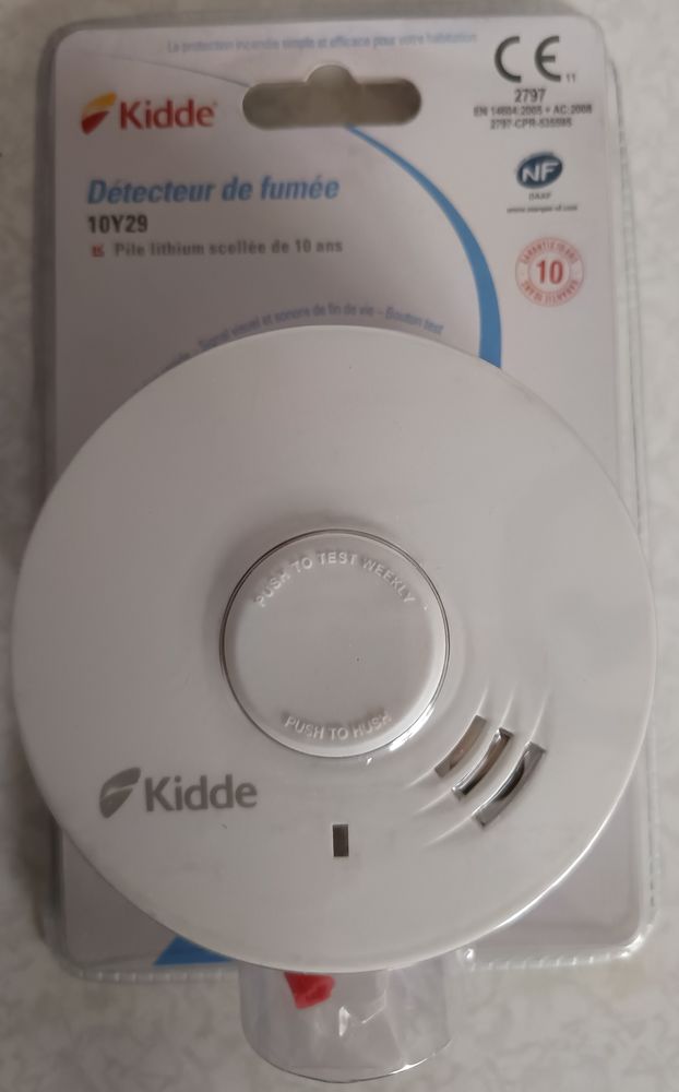Kidde 10y29 D�tecteur Fum�e Compact avec Alerte Silencieuse 45 Courbevoie (92)