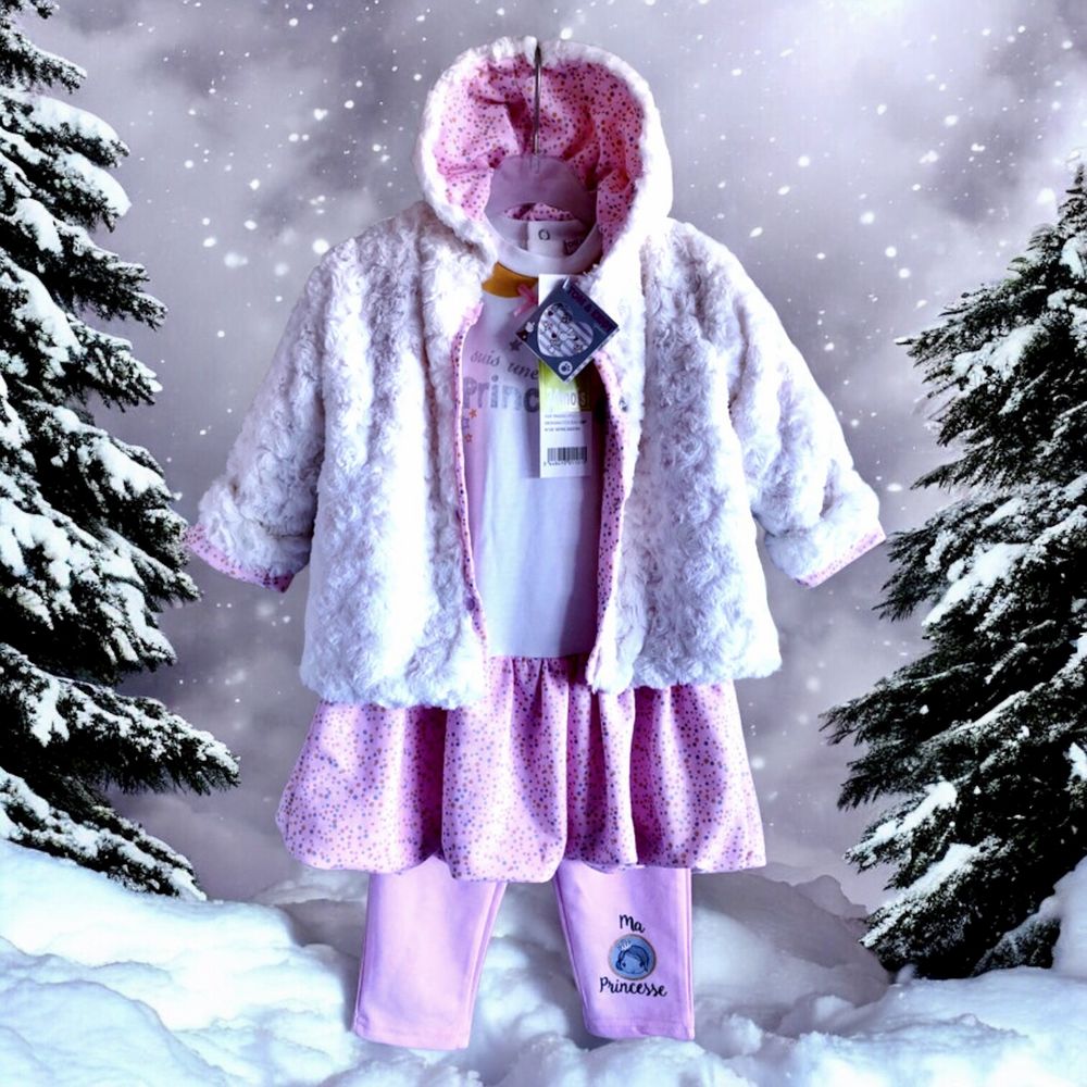 TOM & KIDDY - NEW - ENSEMBLE 3P FILLE PRINCESSE & PAILLET� 0 Villeneuve-Loubet (06)