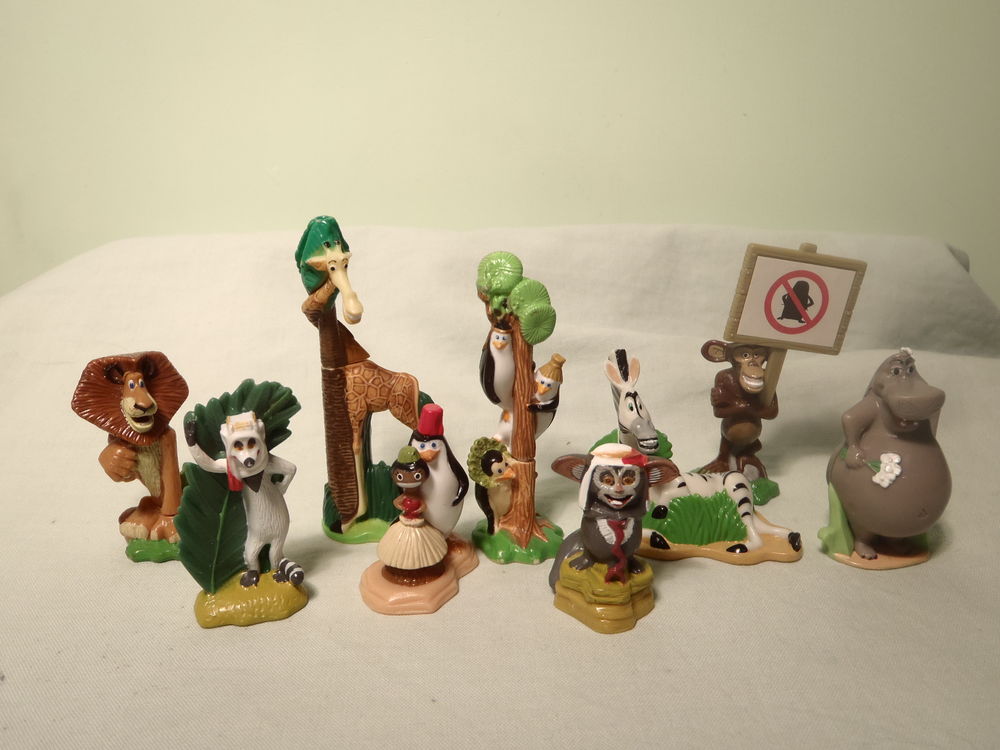 KINDER : Madagascar 2008 : S�rie compl�te 10 Limoges (87)