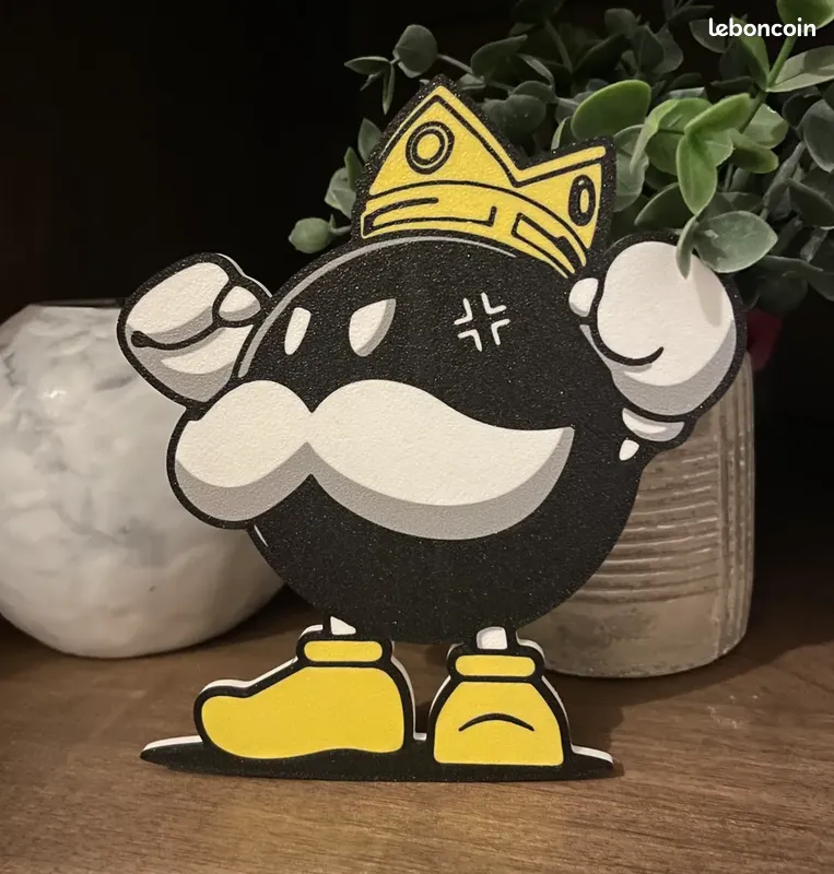 King Bob-omb Display / Mario / Salle de Jeux / D�coration 16 Villeneuve-Saint-Georges (94)