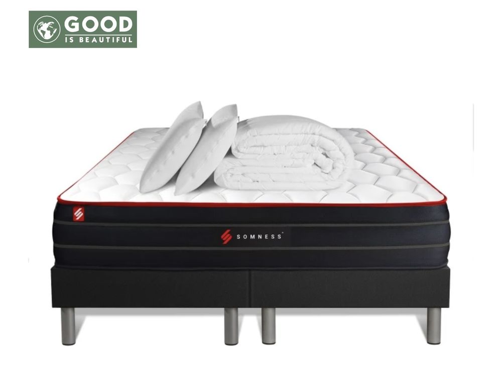 Lit 200*200 kingsize - sommier matelass� 645 Toulouse (31)