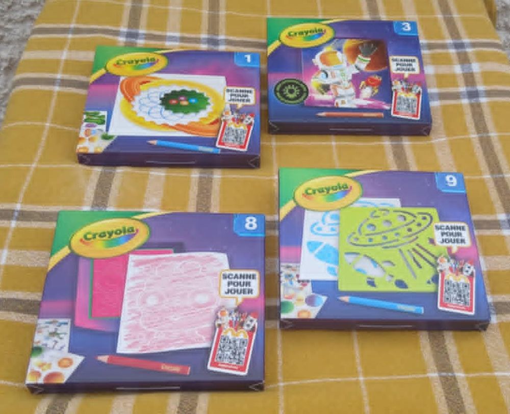 Lot de 4 Kits Cr�atifs   Crayola   Fabriqu� pour Mc Donald's 5 La Fert�-Alais (91)