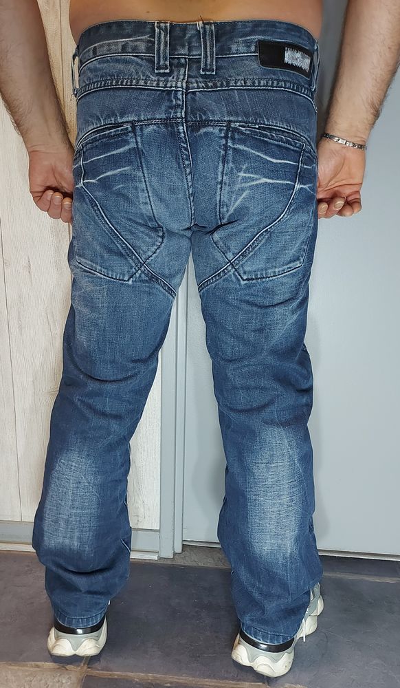 Kosmo One Jeans Homme Fantaisie  Bleu Marine Taille 38 40 14 Franconville (95)