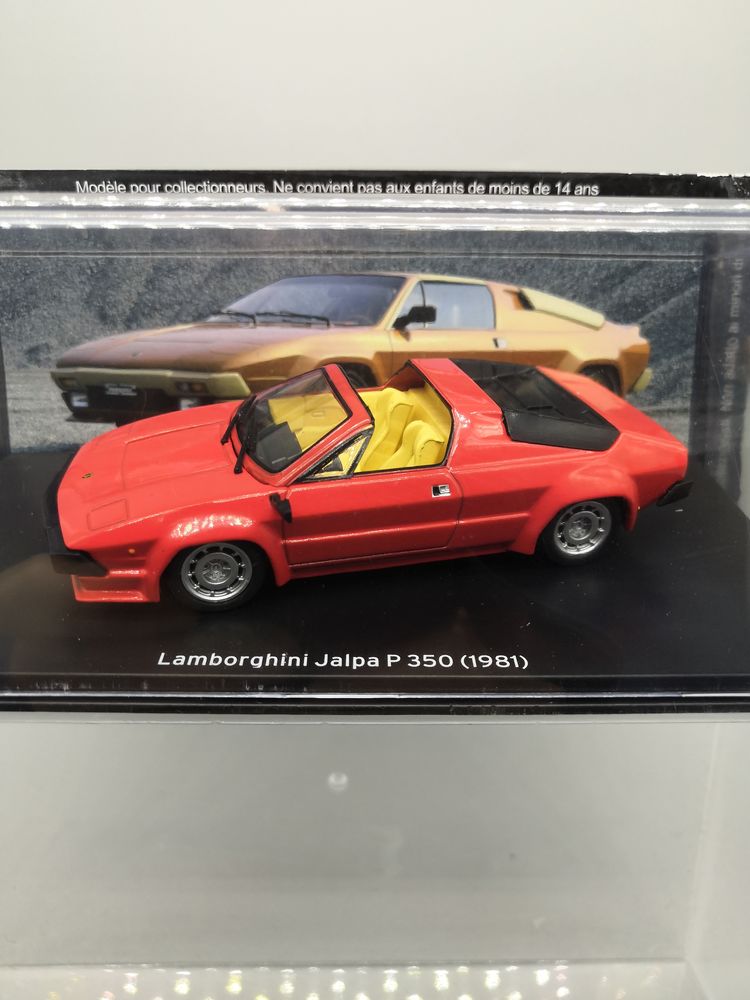 Lamborghini Jalpa P350 1981 / Altaya 1/43 neuve 16 Auxerre (89)