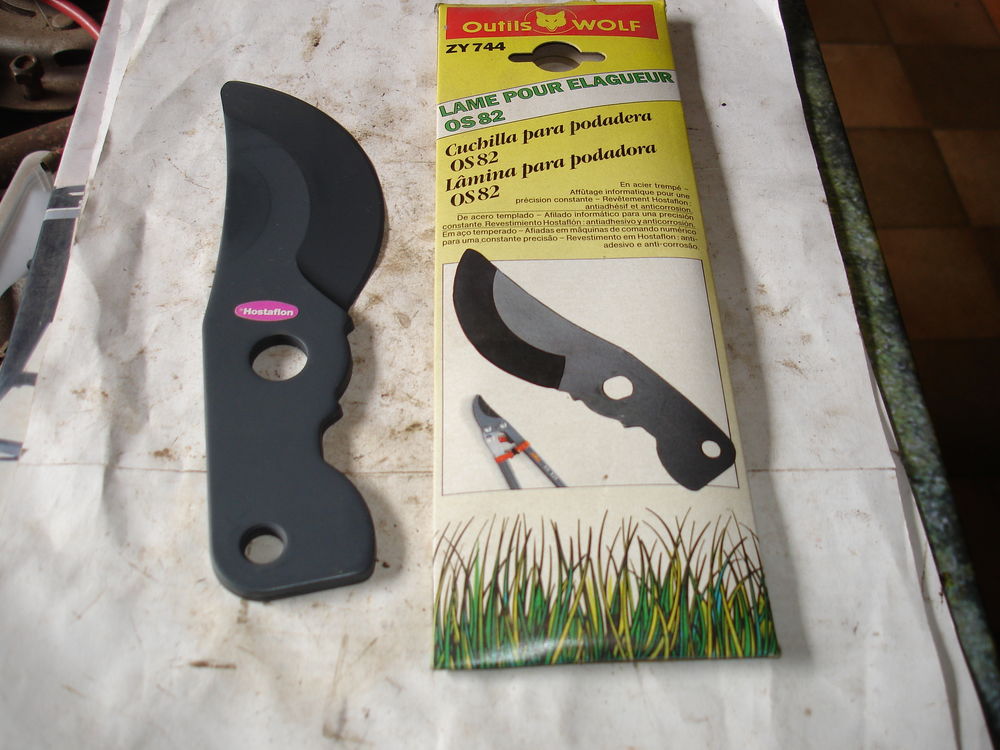 Lot de lames pour �lagueur WOLF  OS82
15 La Vieille-Lyre (27)