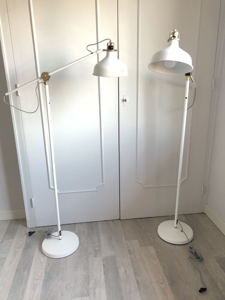 Lampadaire blanc 60 �vian-les-Bains (74)