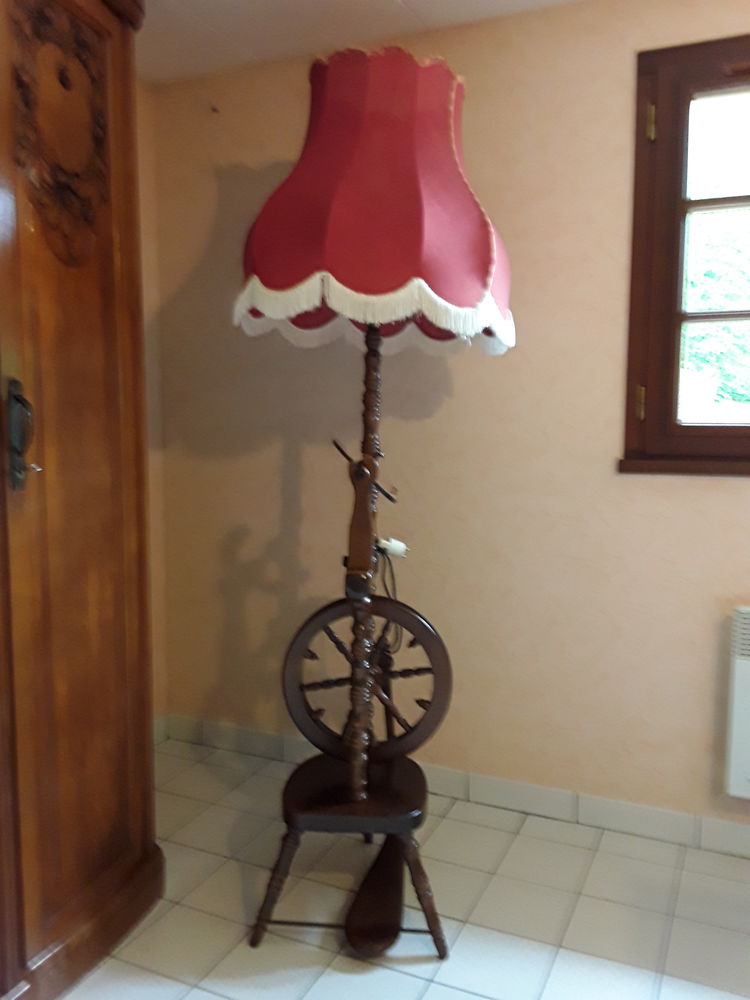 Lampadaire bois 45 Flers (61)