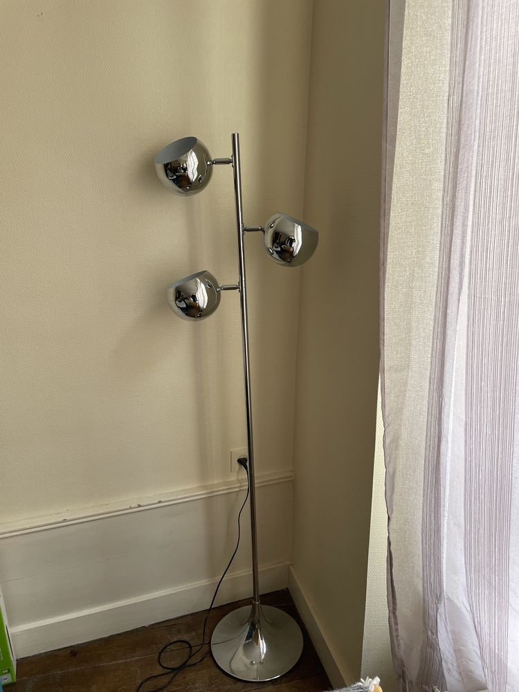 Lampadaire chrom� 60 Troyes (10)