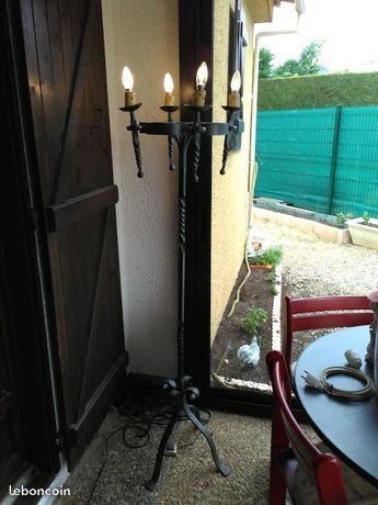 LAMPADAIRE FER FORGE 50 Vendres (34)