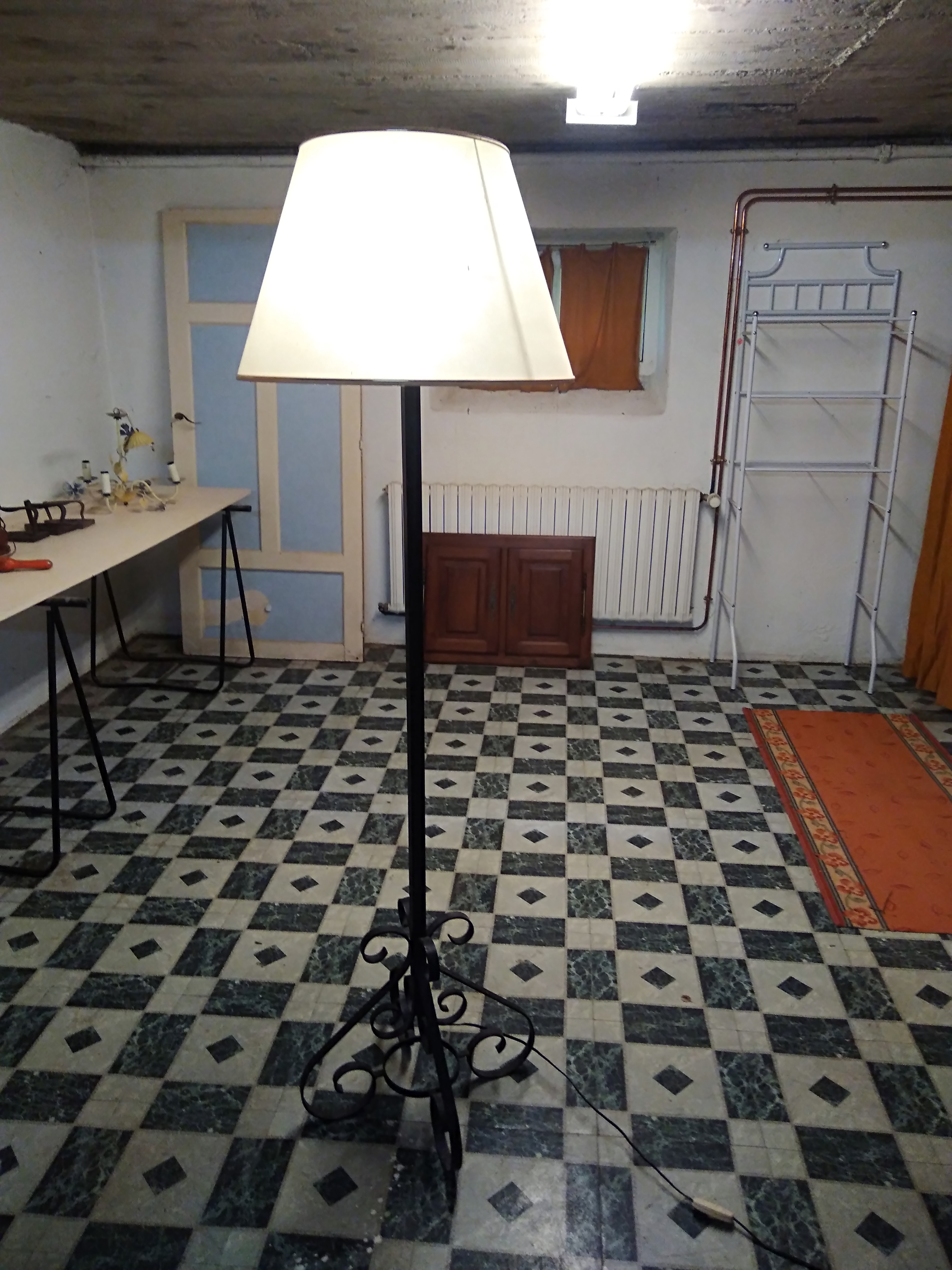 LAMPADAIRE FER FORGE 30 Gray (70)