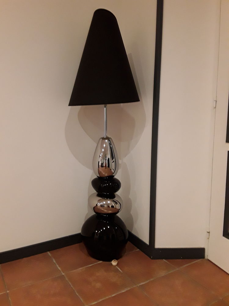 Lampadaire galets 80 Saint-Jean-de-Marsacq (40)