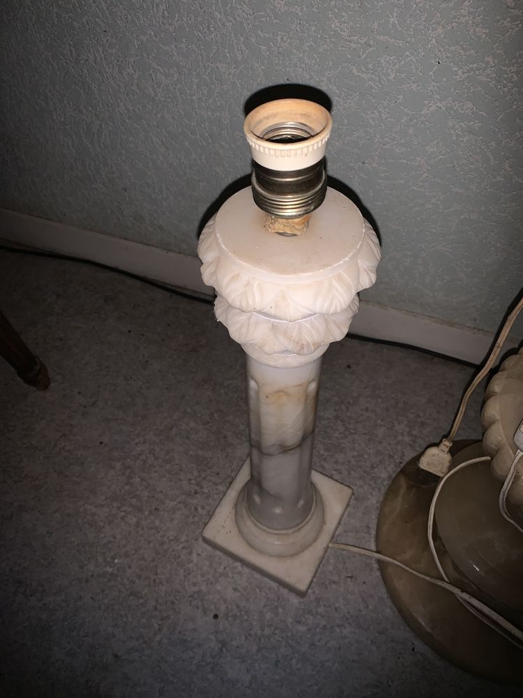LAMPE EN ALBATRE 0 Bourret (82)