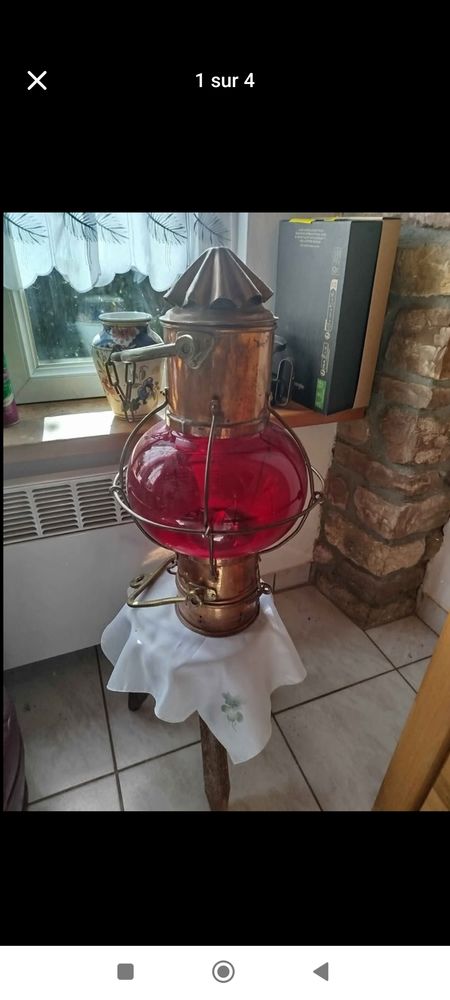 Lampe ancienne de bateau 100 Hombourg-Haut (57)