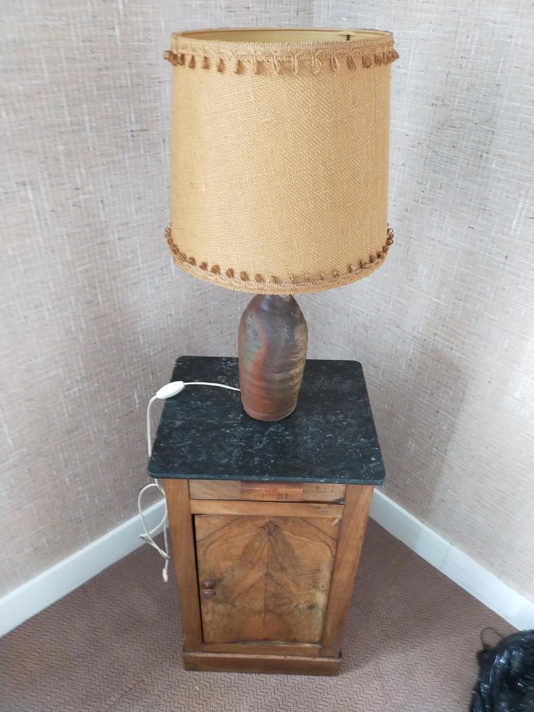 Lampe ancienne en gr�s 35 Maisons-Alfort (94)