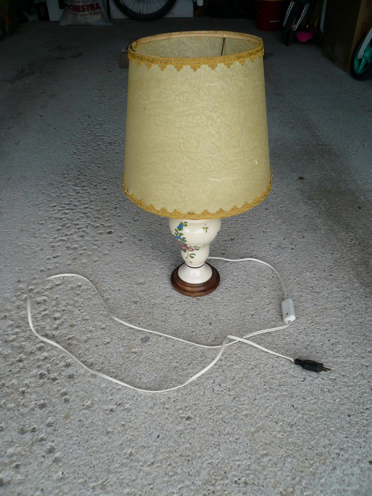 Lampe bois et c�ramique 10 Boisset-et-Gaujac (30)