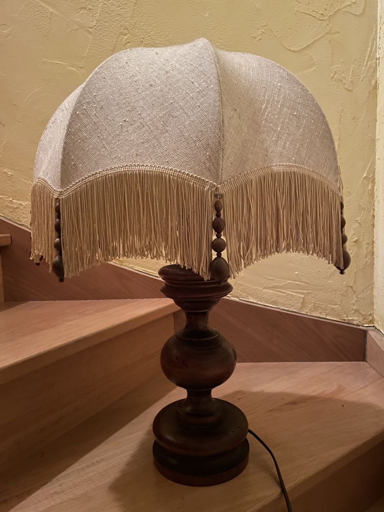 Lampe en bois 10 Fosseuse (60)