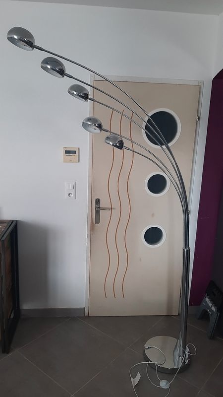 Lampe 5 branches argent�es 100 Villeveyrac (34)