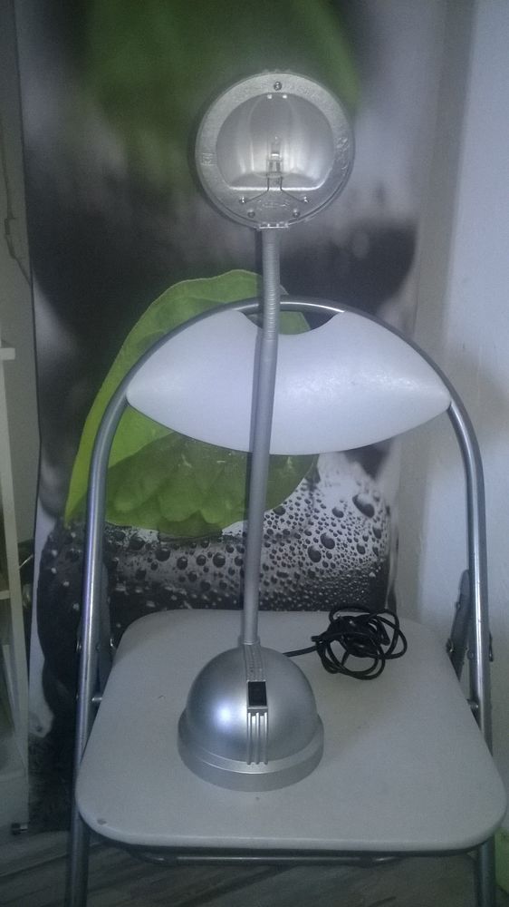 Lampe de bureau Design 
Argente 
Etat quasi neuve 
18 Talange (57)