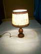 Lampe de chevet avec abat jour en tissus