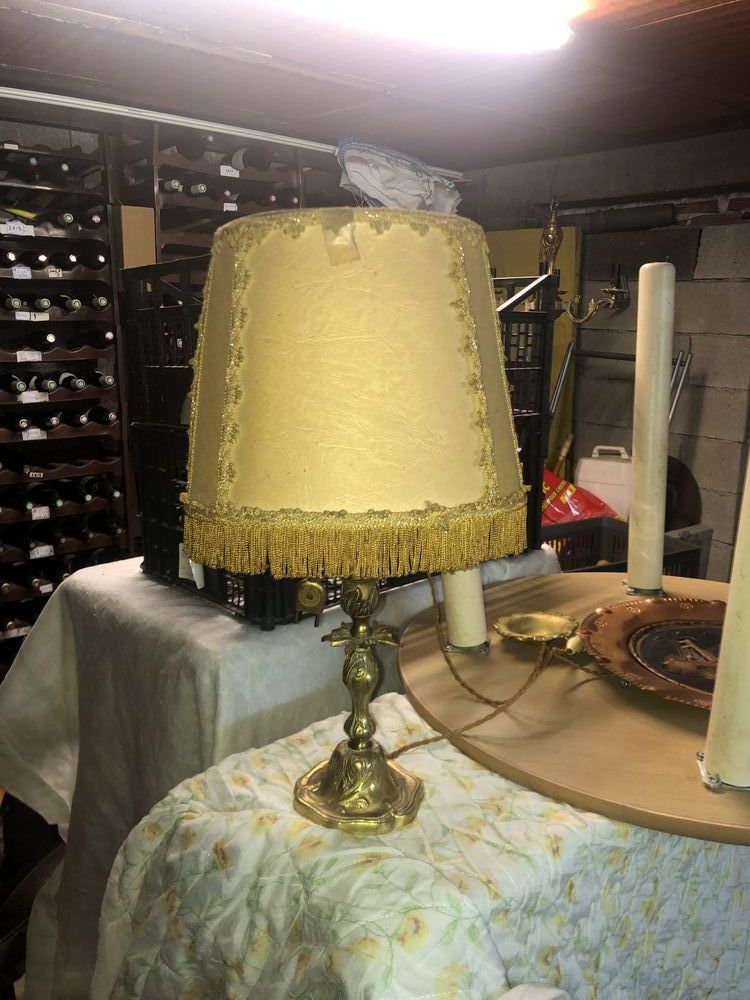 Lampe de chevet en bronze