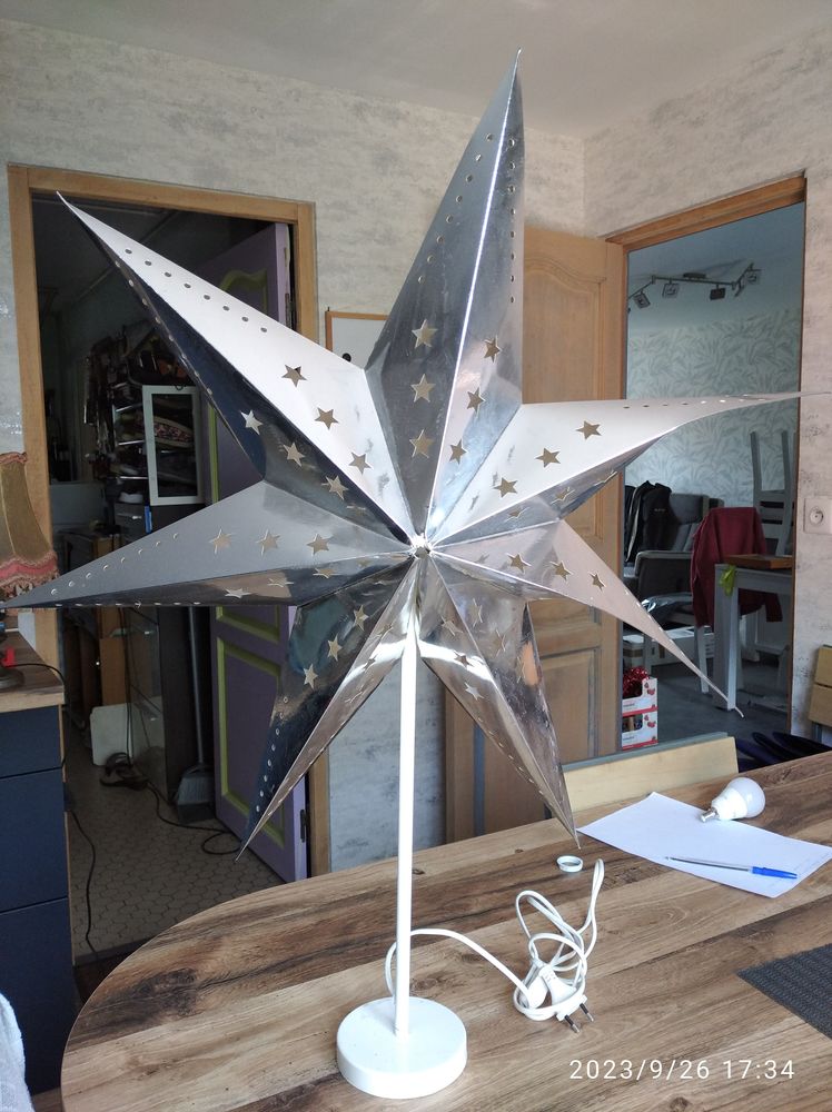 lampe de chevet en forme d'�toile 5 Steenwerck (59)