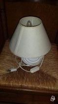 Lampe de chevet pied c�ramique blanc  - vintage et autres 0 M�rignies (59)