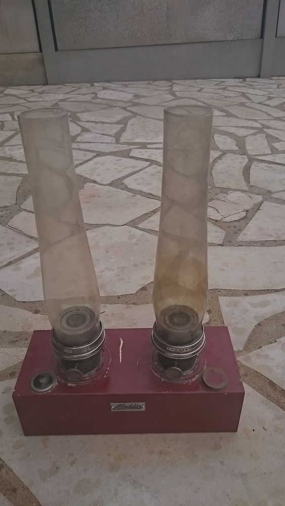 Lampe double � p�trole 250 Toury (28)