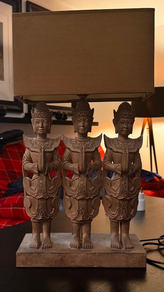 Lampe exotique figurine 30 Nice (06)