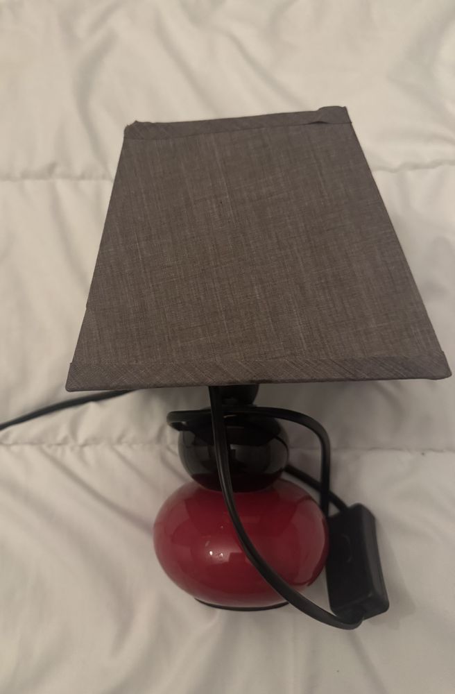 Lampe galet rouge et noir 5 Cambremer (14)