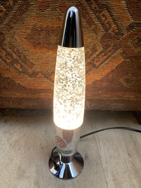 Lampe Glitter � paillettes argent�es 25 Reims (51)