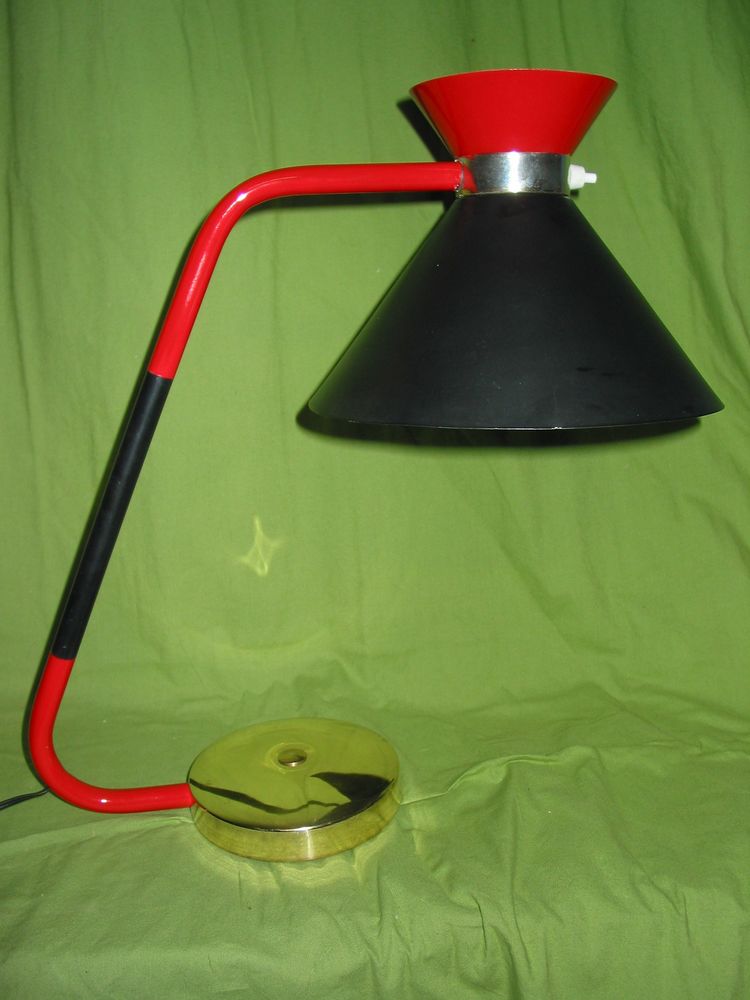LAMPE JUMO 450 vintage ABAT-JOUR DIABOLO GUARICHE EN 1950 ST 250 Marseille 13 (13)