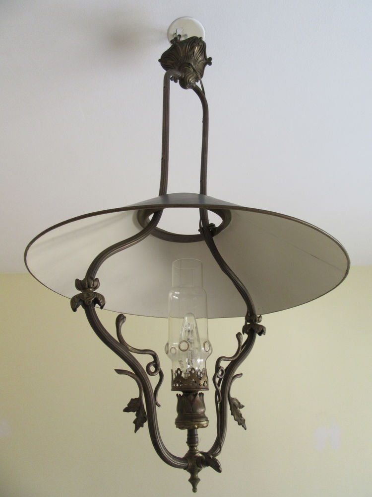 Lampe Lyre Suspension � Gaz 70 Canet (34)