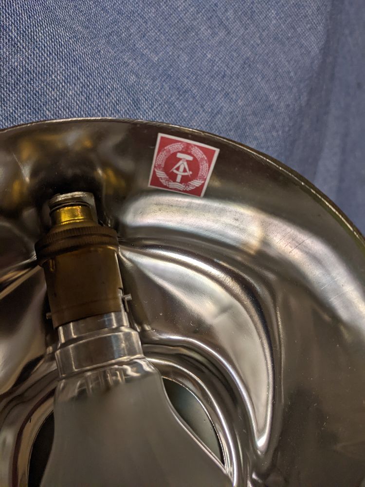 Lampe militaire vintage 1950 Allemagne de l'est ou URSS en p 75 Marseille 13 (13)