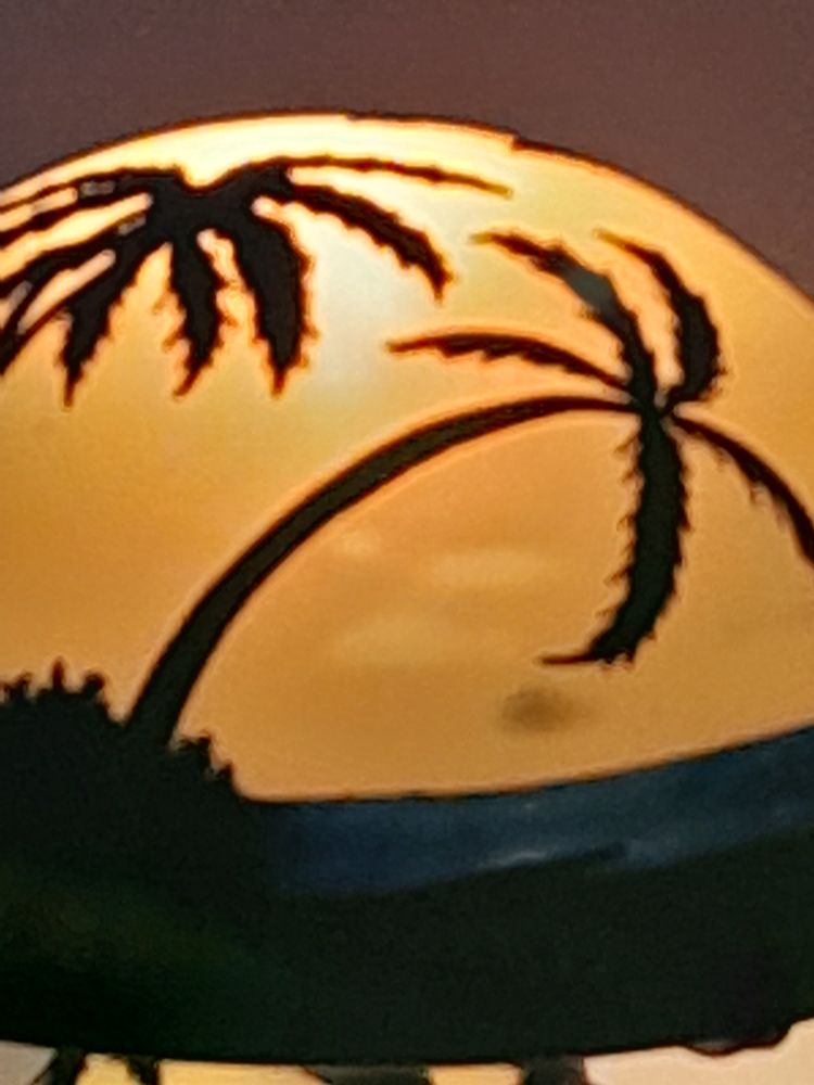 Lampe en p�te de verre 150 Aubagne (13)