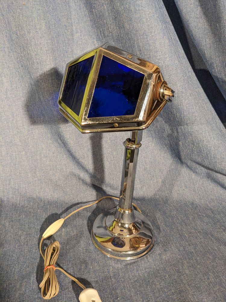 Lampe PIROUETT DE BUREAU art d�co 1930 en parfait �tat d'usa 250 Marseille 13 (13)