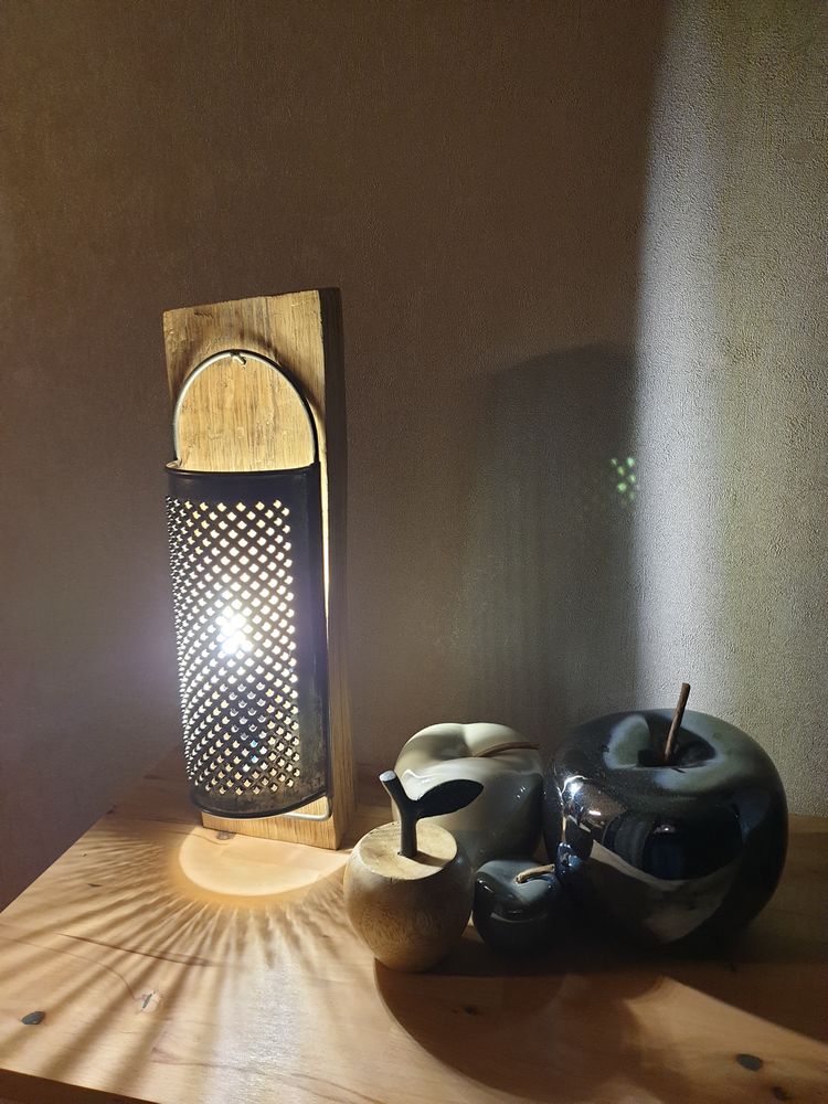 Lampe � poser cr�ation Recycl'Art 50 Bischwiller (67)