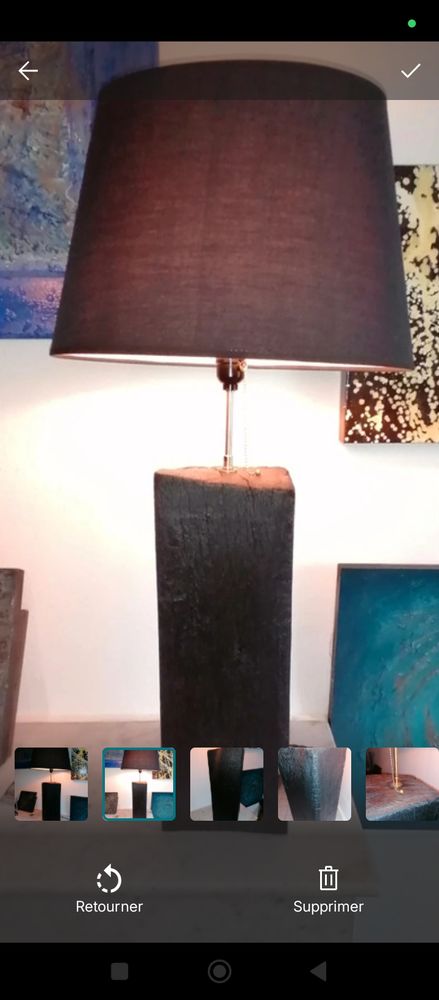 Lampe � poser mod�le unique 50 Mont�limar (26)