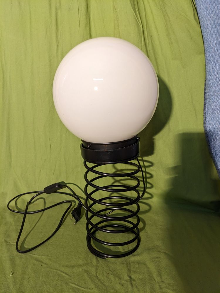 Lampe ressort style INGO MAURER vintage 1970/80 en tres bon 65 Marseille 13 (13)