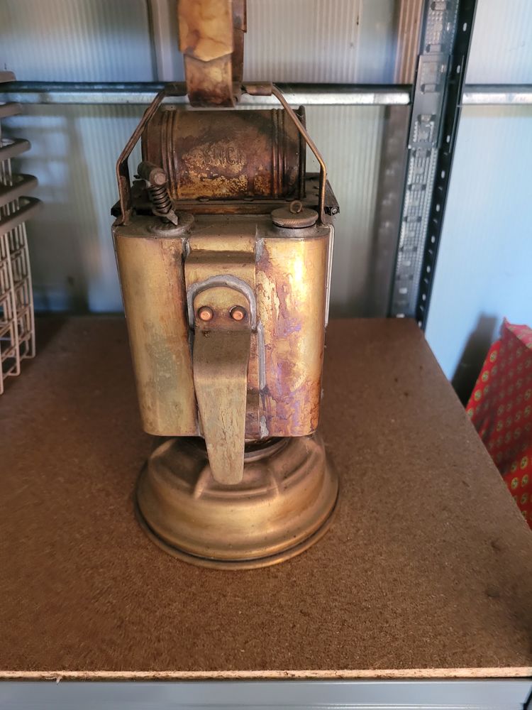 Lampe sncf en cuivre 0 Fontenay-l�s-Briis (91)