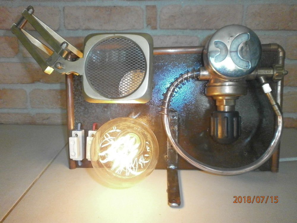 Lampe steampunk 0 Chennevi�res-sur-Marne (94)