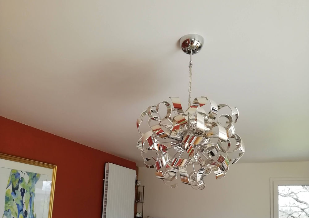 Lampe suspension acier chrome diam�tre 50 cm
100 Vitr� (35)