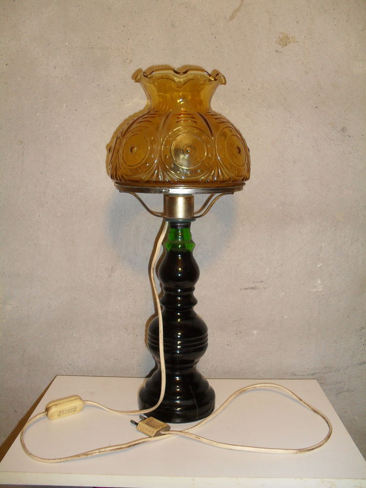 Lampe verre vintage ann�es 60/70 10 Toul (54)
