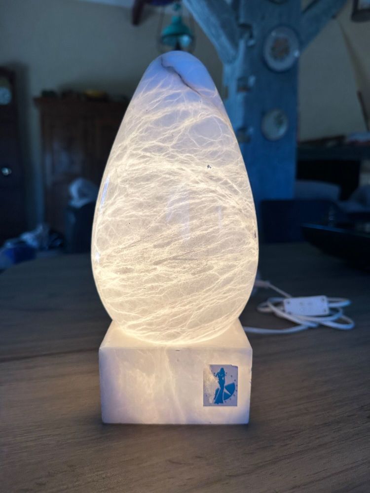 Lampe vintage en alb�tre 60 Mussidan (24)